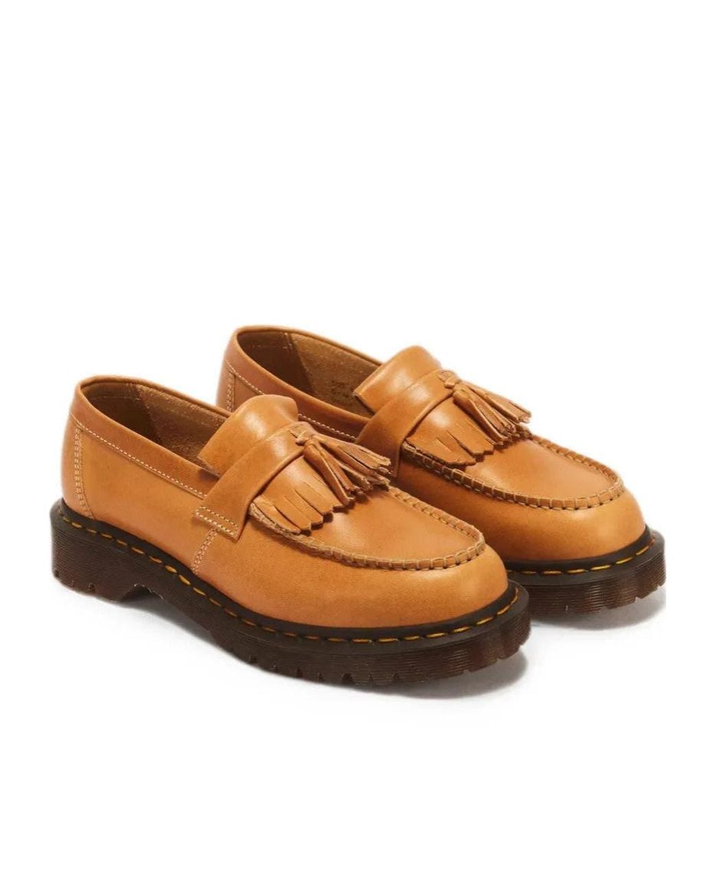 Dr. Martens Brown Adrian Leather Loafers for men