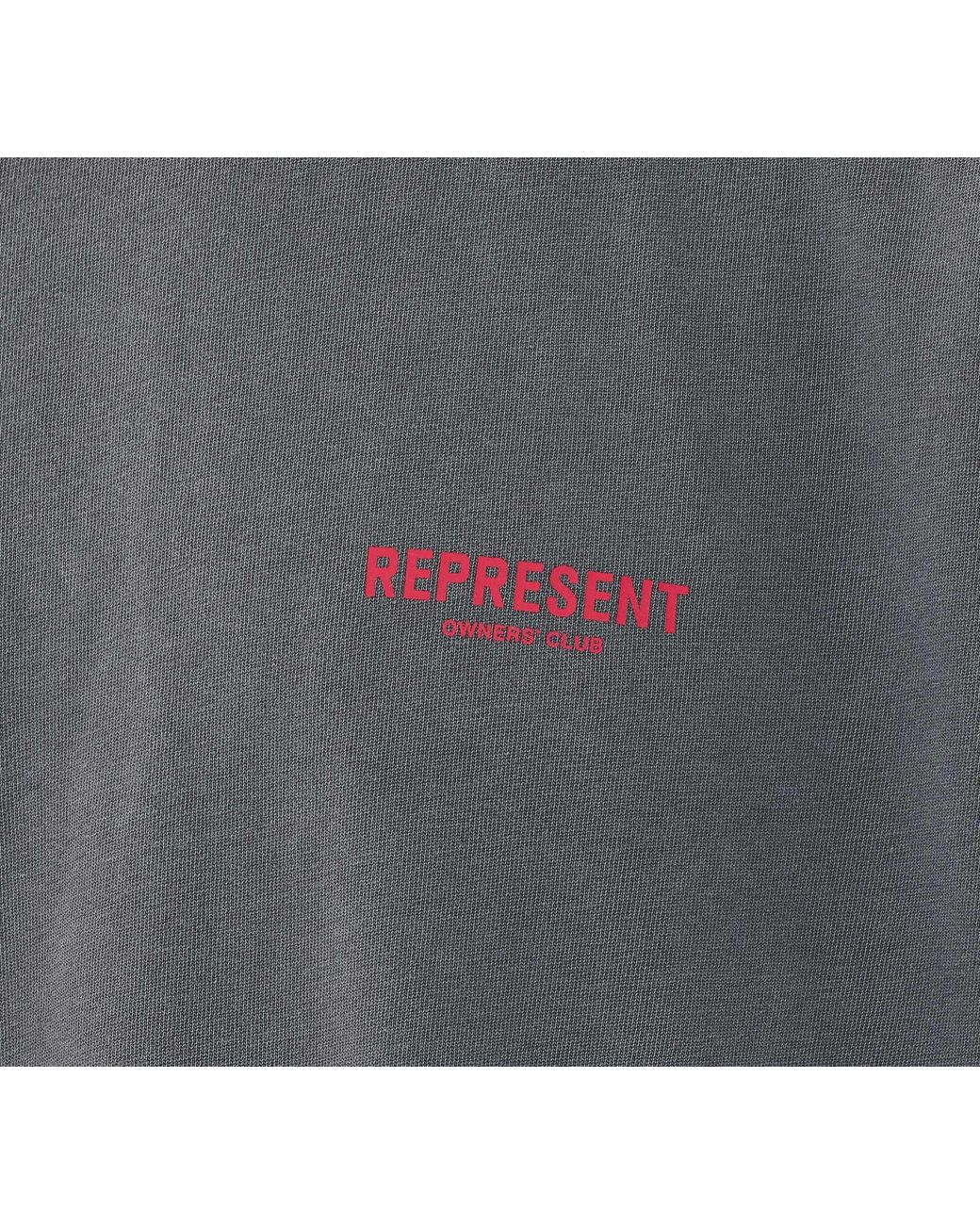 Represent Gray Owners Club T-Shirt for men