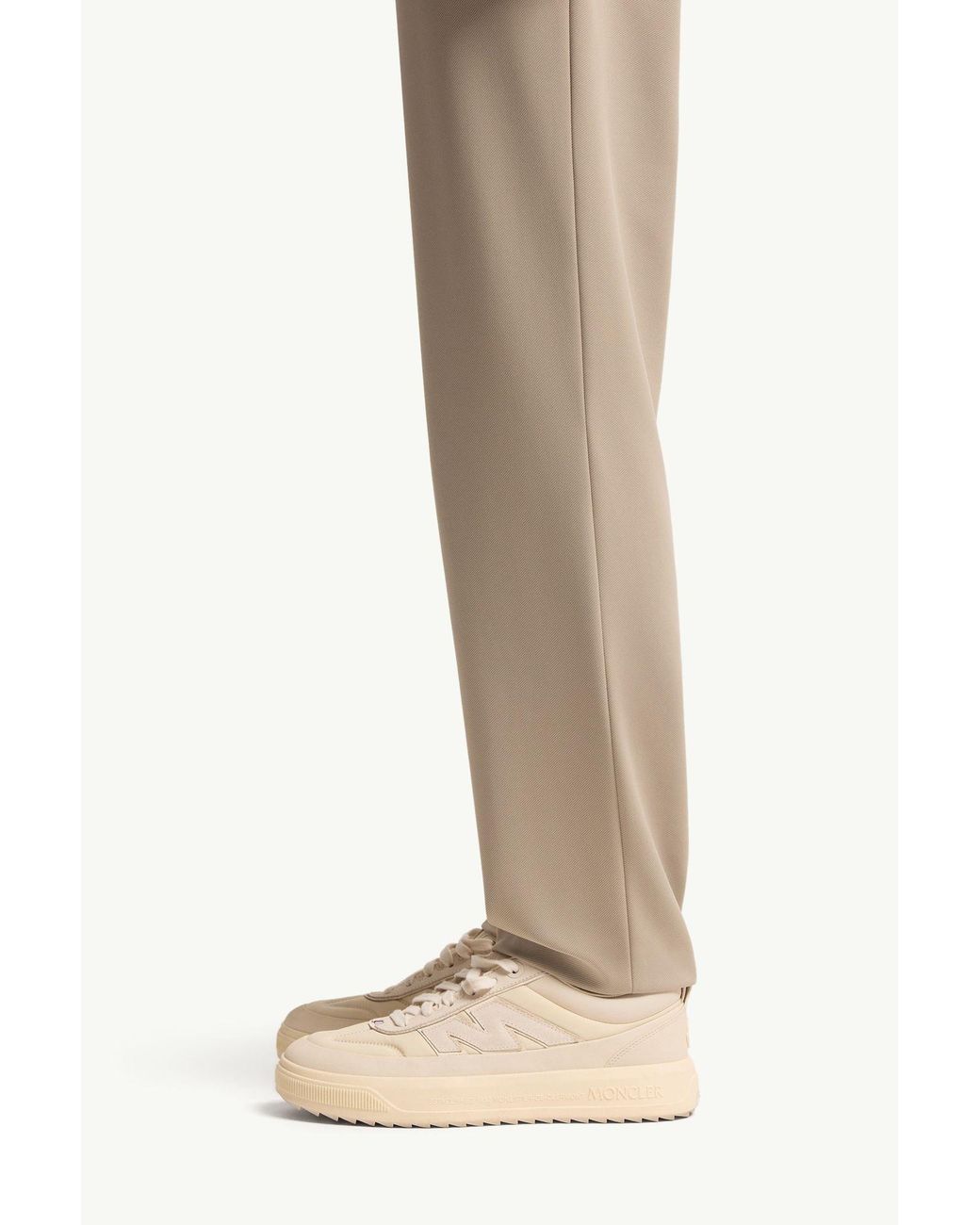Moncler Natural Logo Jogging Trousers for men