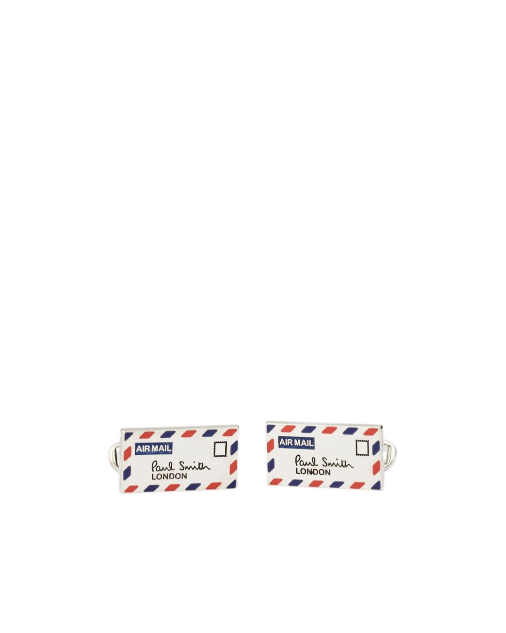 Paul Smith White Airmail Cufflinks for men