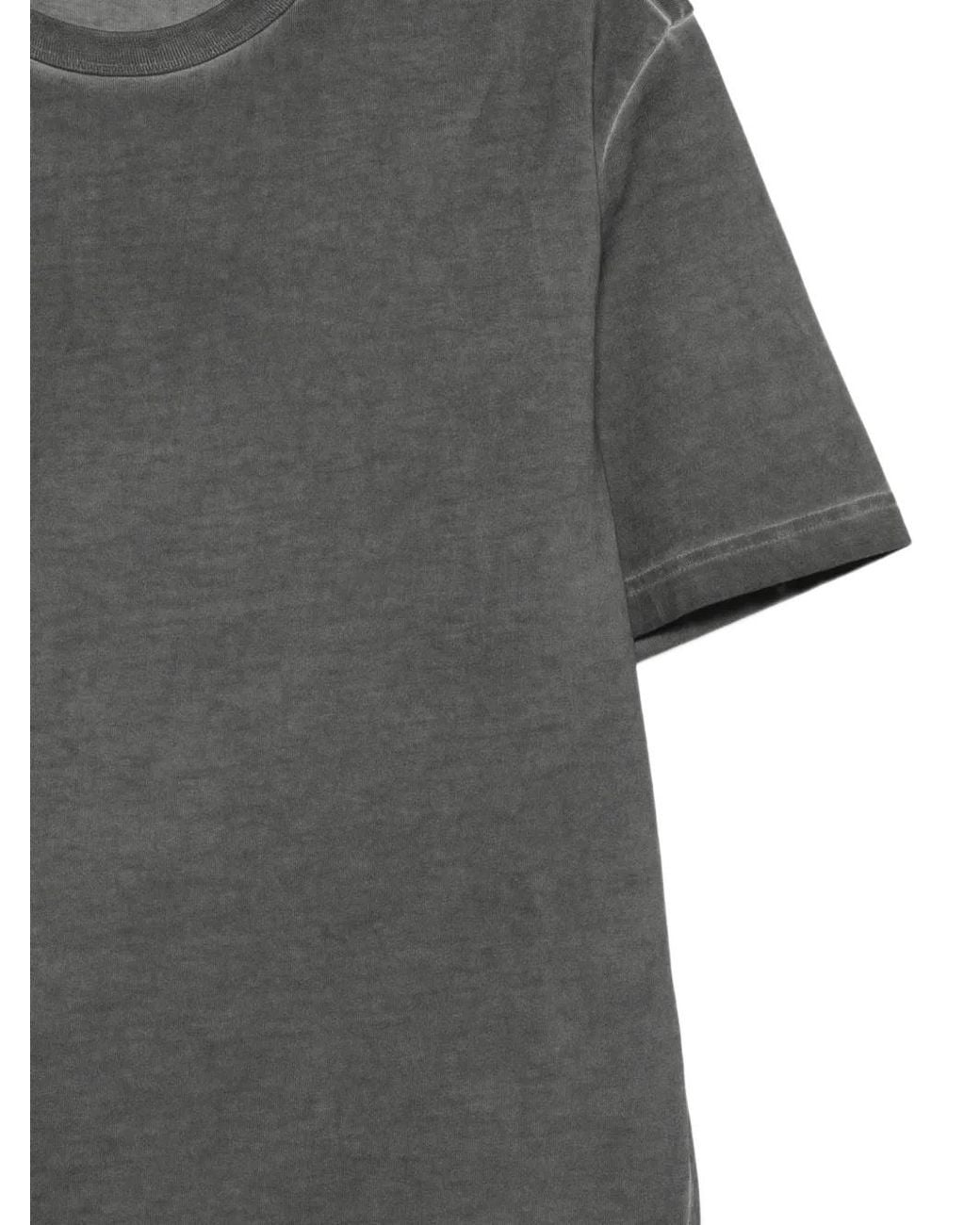 Séfr Gray Crew-Neck Short-Sleeve T-Shirt for men