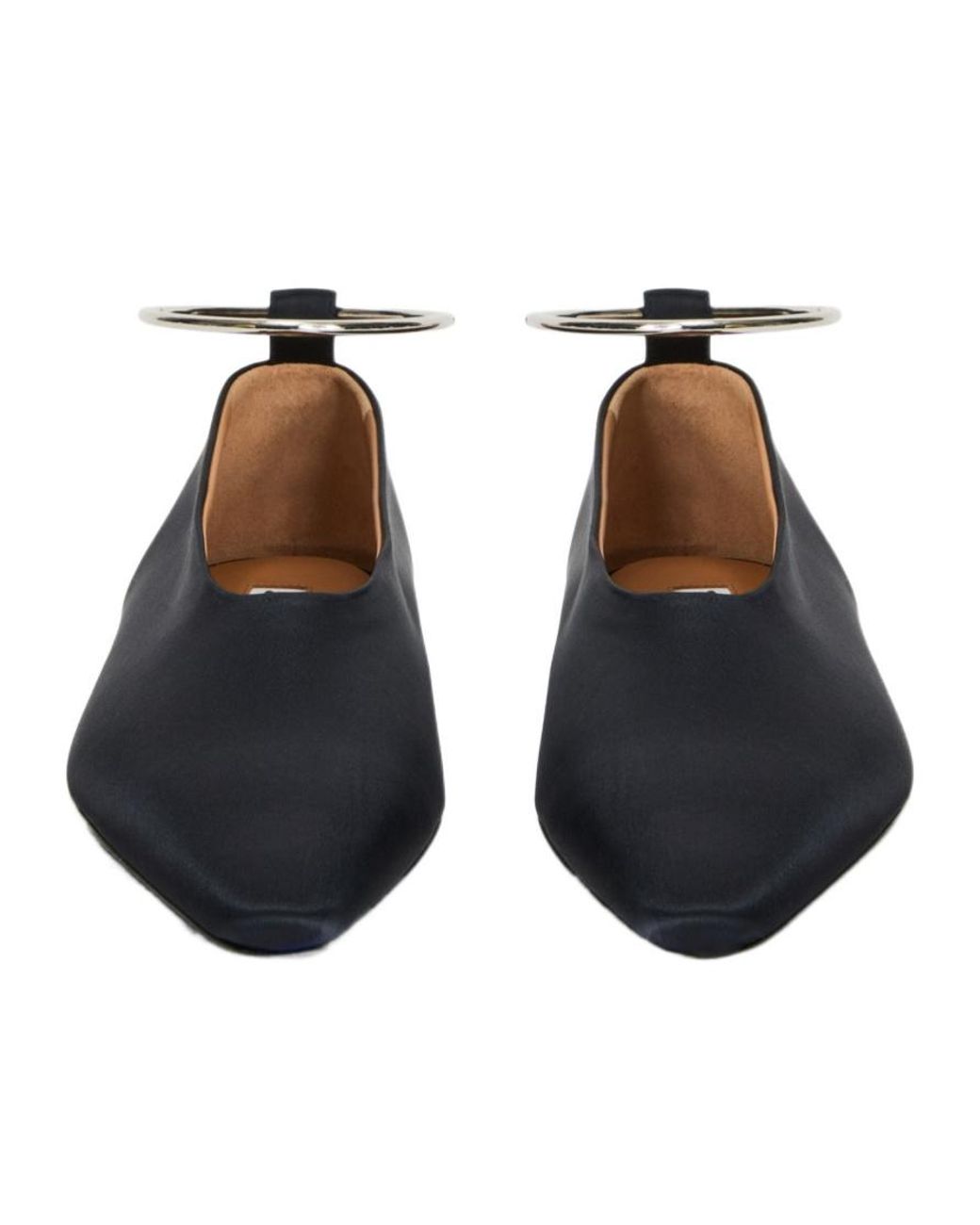 Jil Sander Blue Ring Ballerina