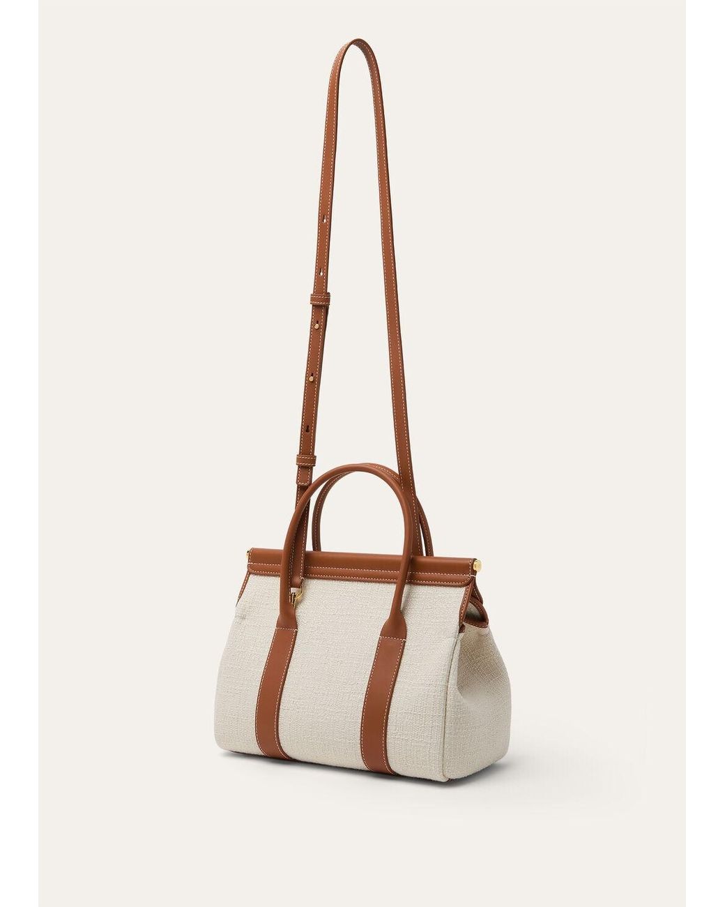 Loro Piana Brown Loom L25 Shoulder Bag