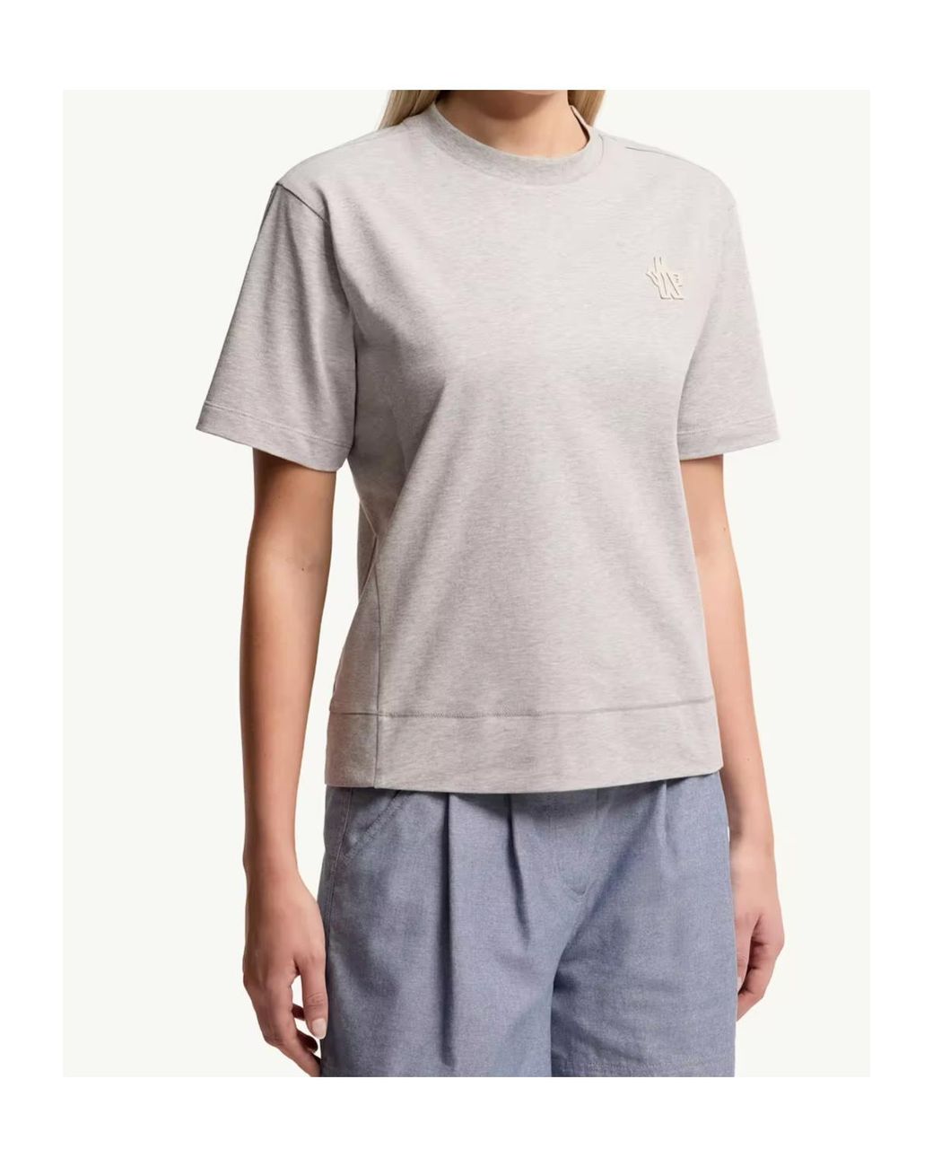 Moncler Multicolor Grenoble Logo Patch T-Shirt