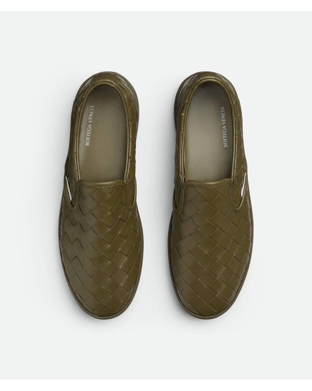 Bottega Veneta Green Sawyer Sneakers for men