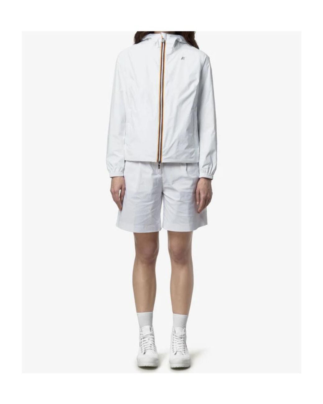 K-Way White Lil 2.0 Plus.2 Reversible Jacket for men