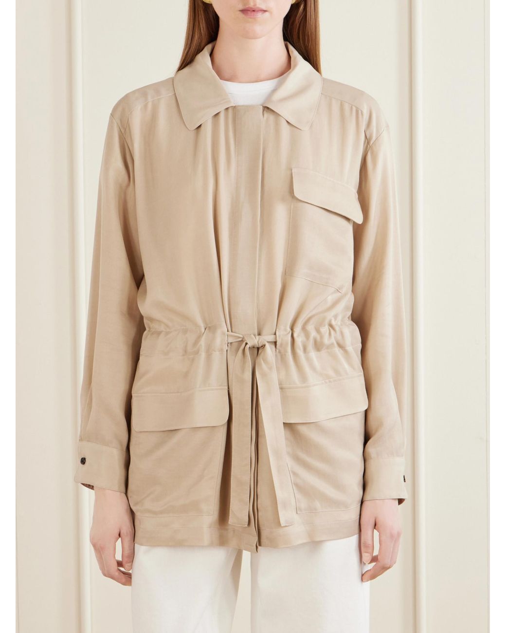 Leset Natural Simple Short Coat