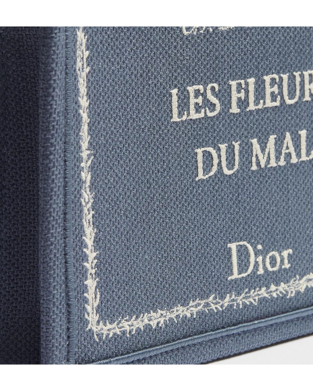 Dior Blue A5 Triangle Pouch for men