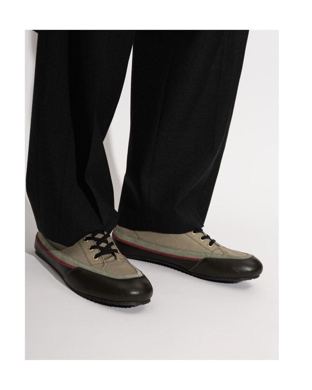 Maison Margiela Green 'Traveler' Sports Shoes for men