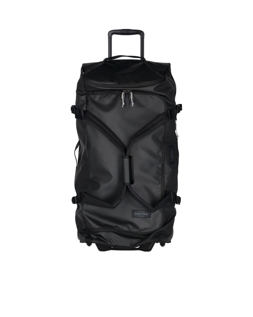 Eastpak Black Duffle Pack Wheeled Travel Bag for men