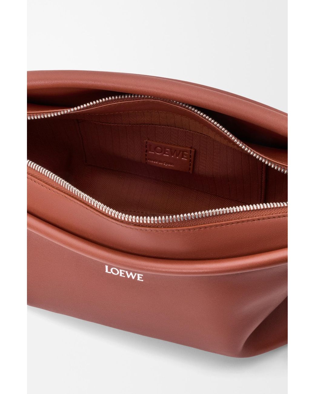 Loewe Brown Medium Top Handle Shoulder Bag