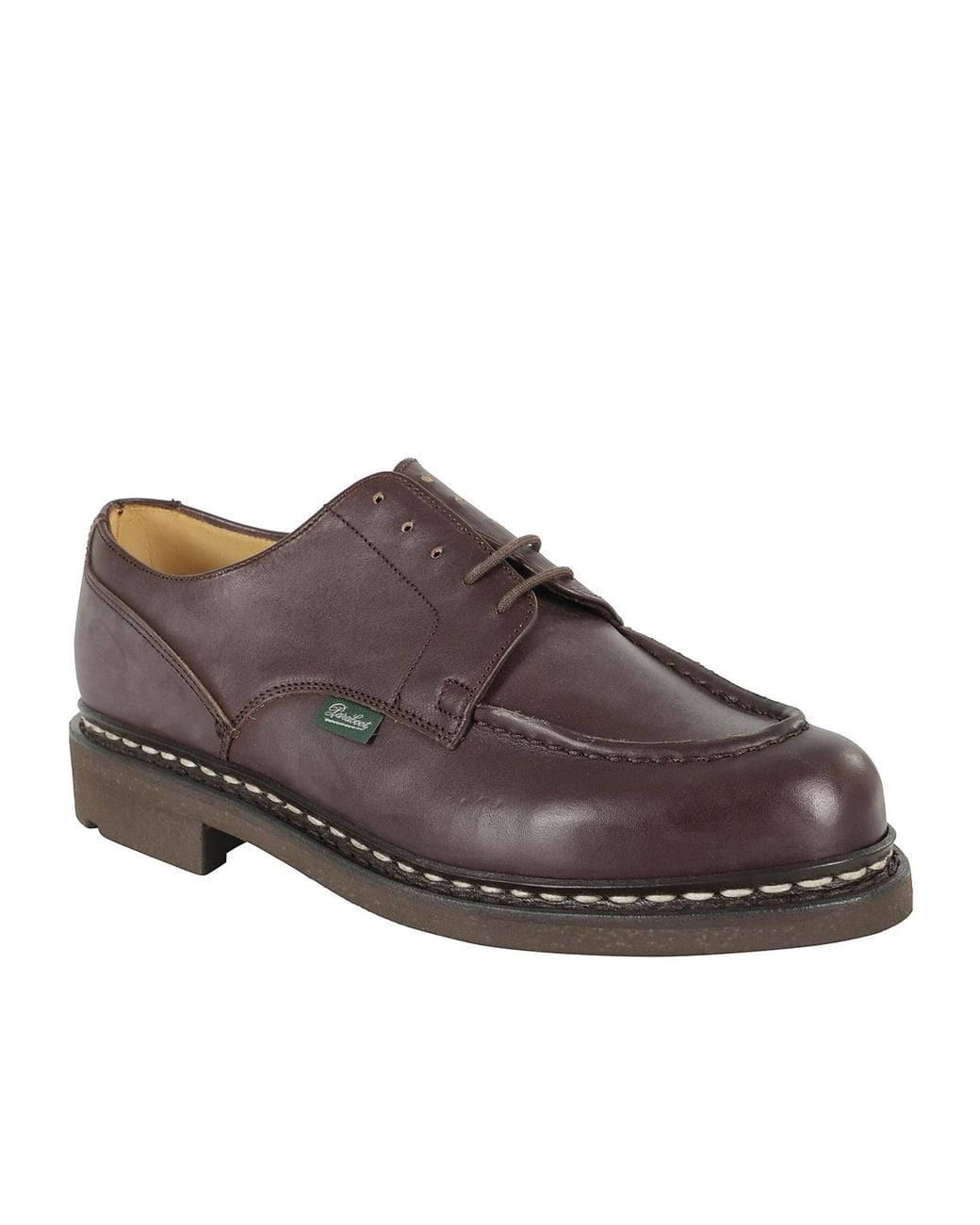 Paraboot Brown Lace-Up Derby Shoes for men