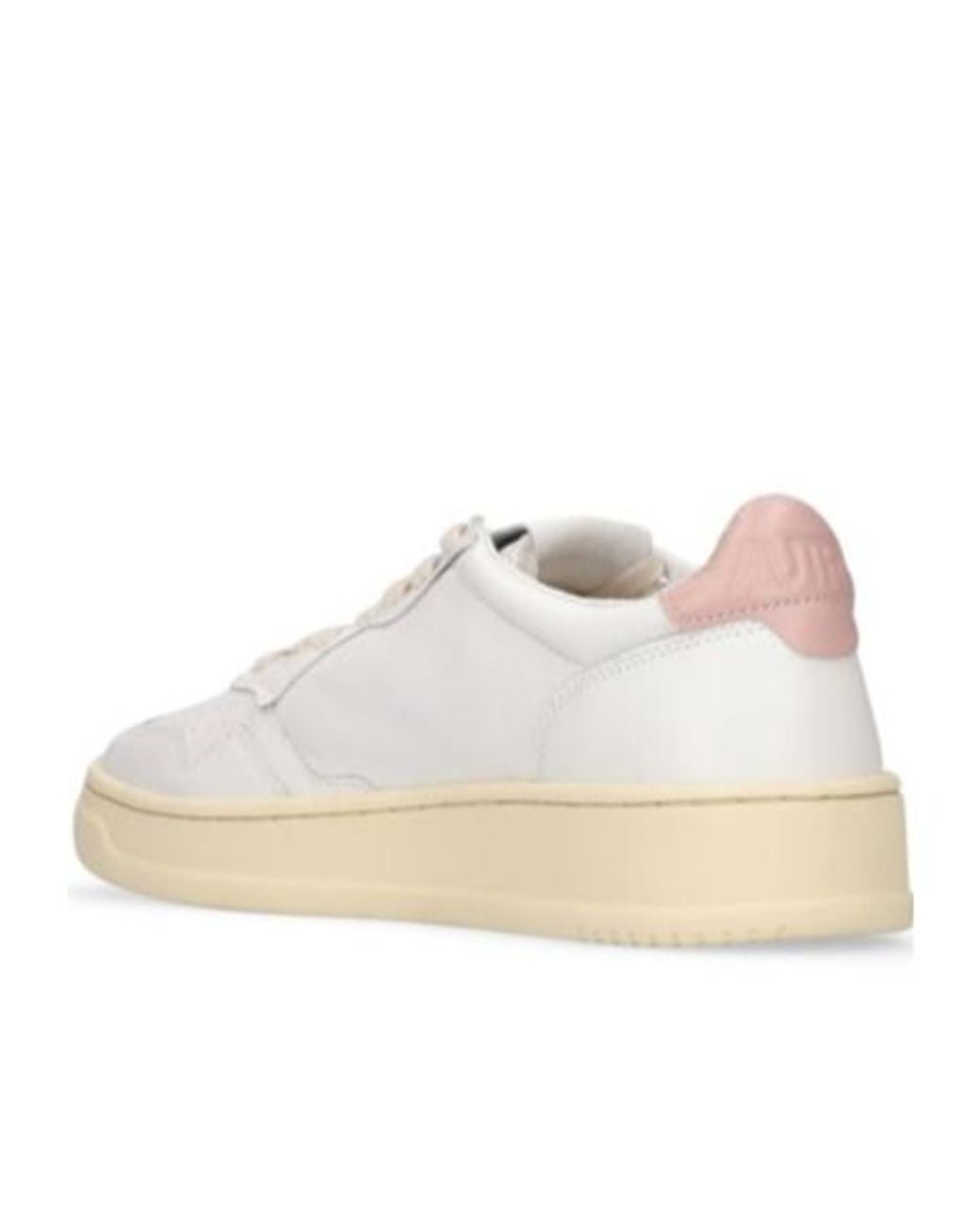 Autry White Medalist Low Sneakers
