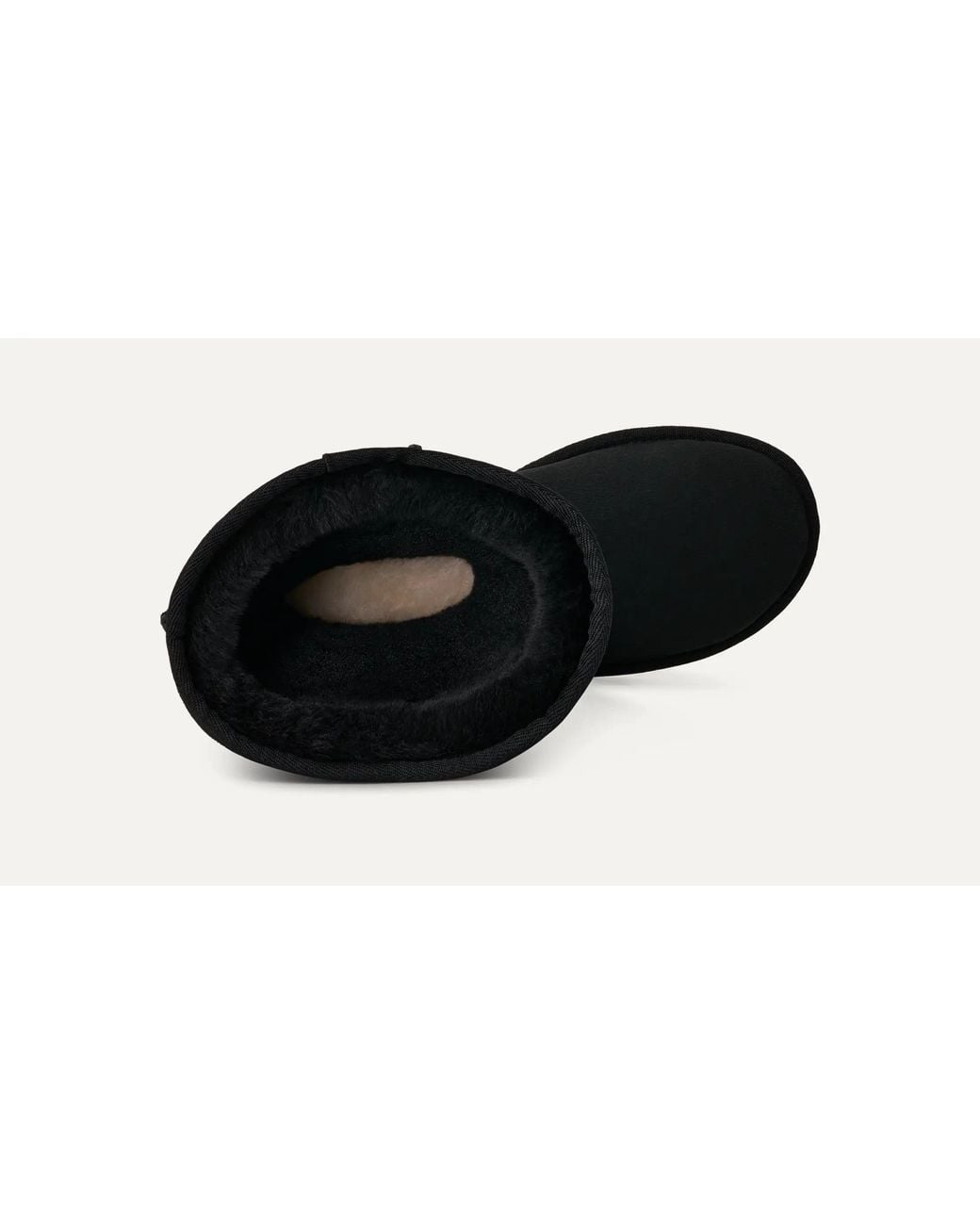 Ugg Black Tall Shearling-Lined Boots