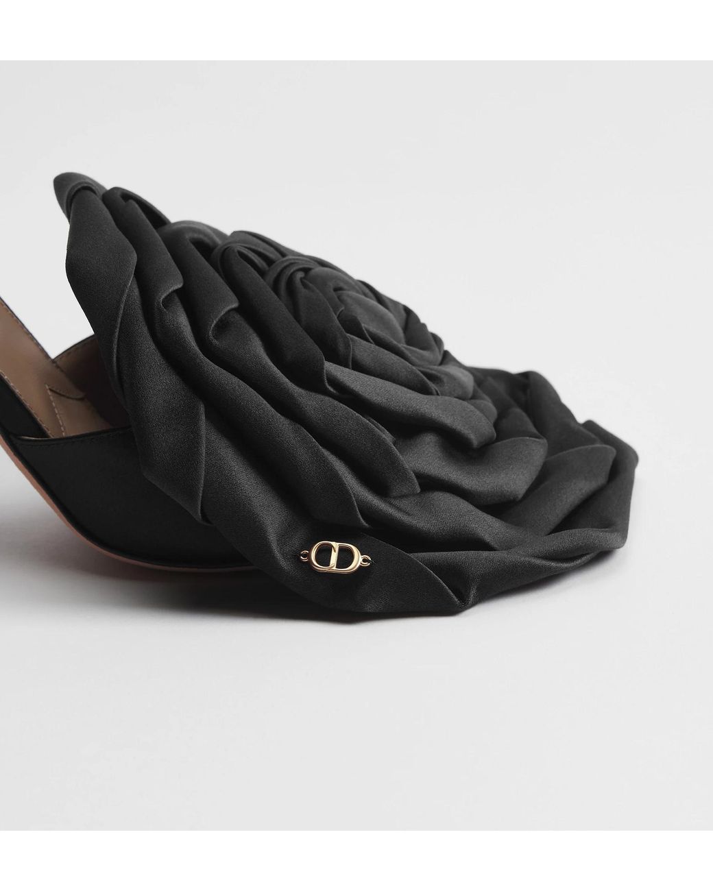 Dior Black Open-Toe High-Heeled Sandals