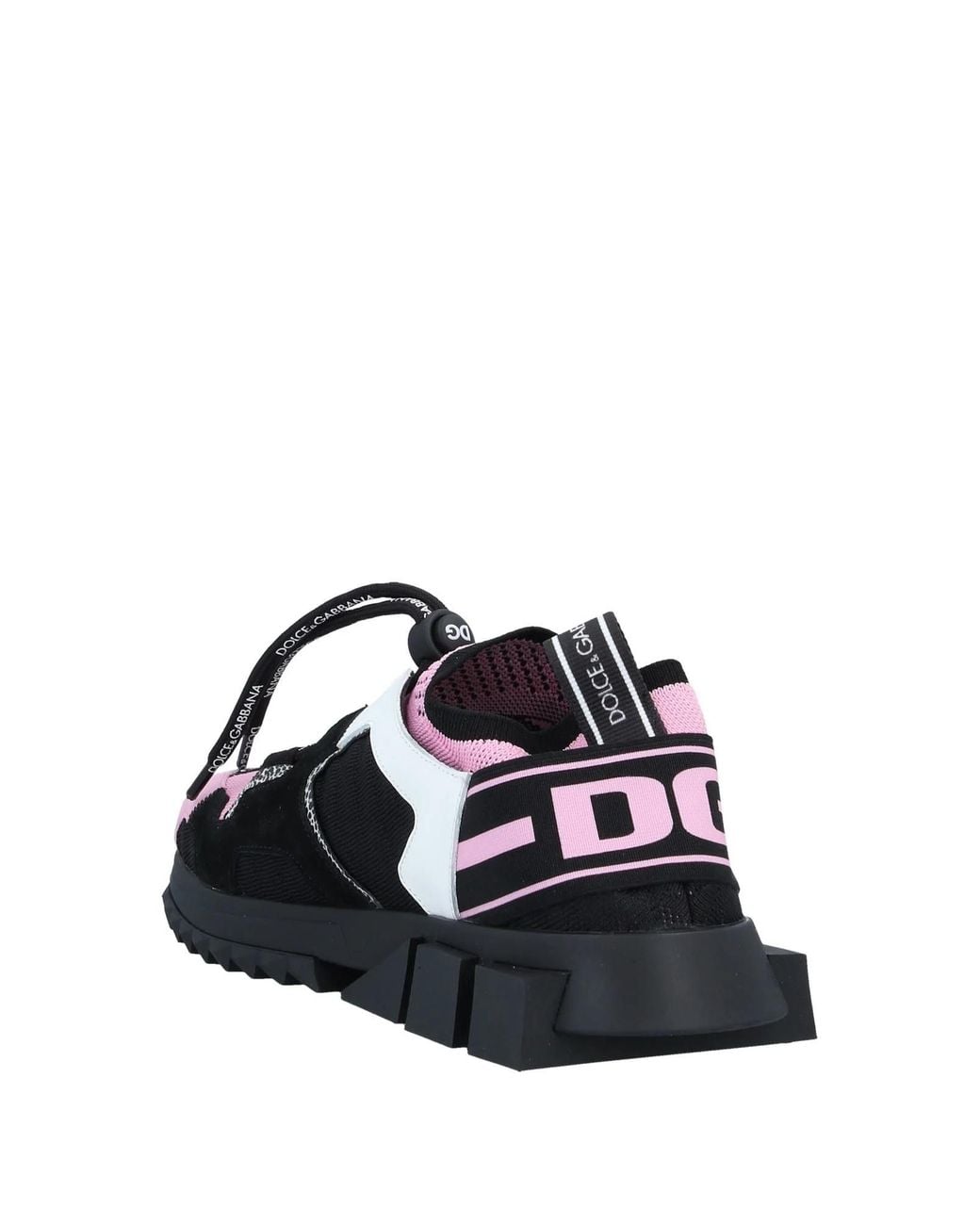 Dolce & Gabbana Black Color Block Sneakers