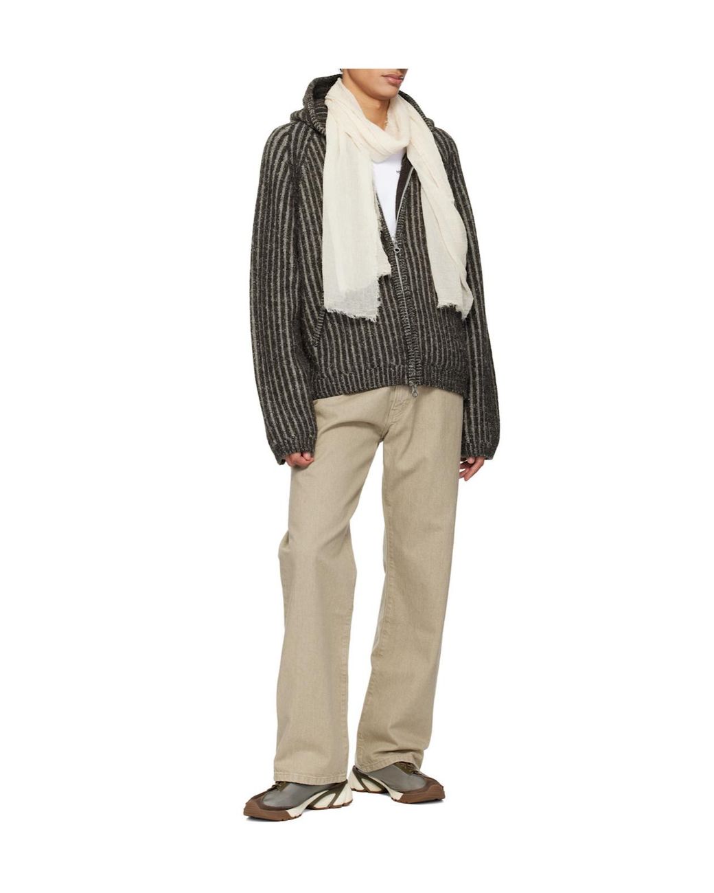 Our Legacy Black Khaki Klove Sneakers for men