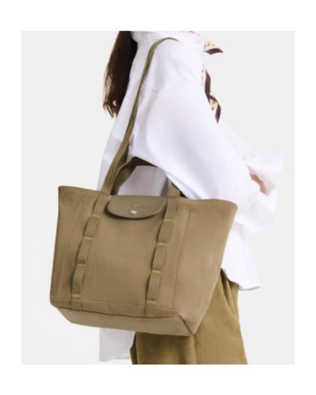 Longchamp Multicolor Medium Le Pliage Tote Bag