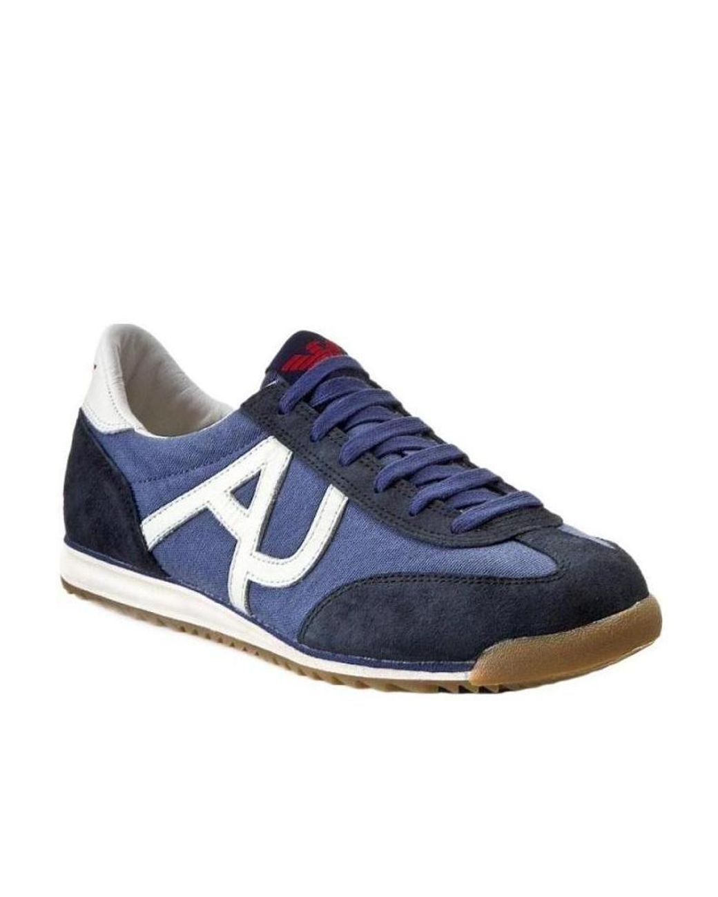 Armani Jeans Blue Logo Details Casual Sports Shoes for men
