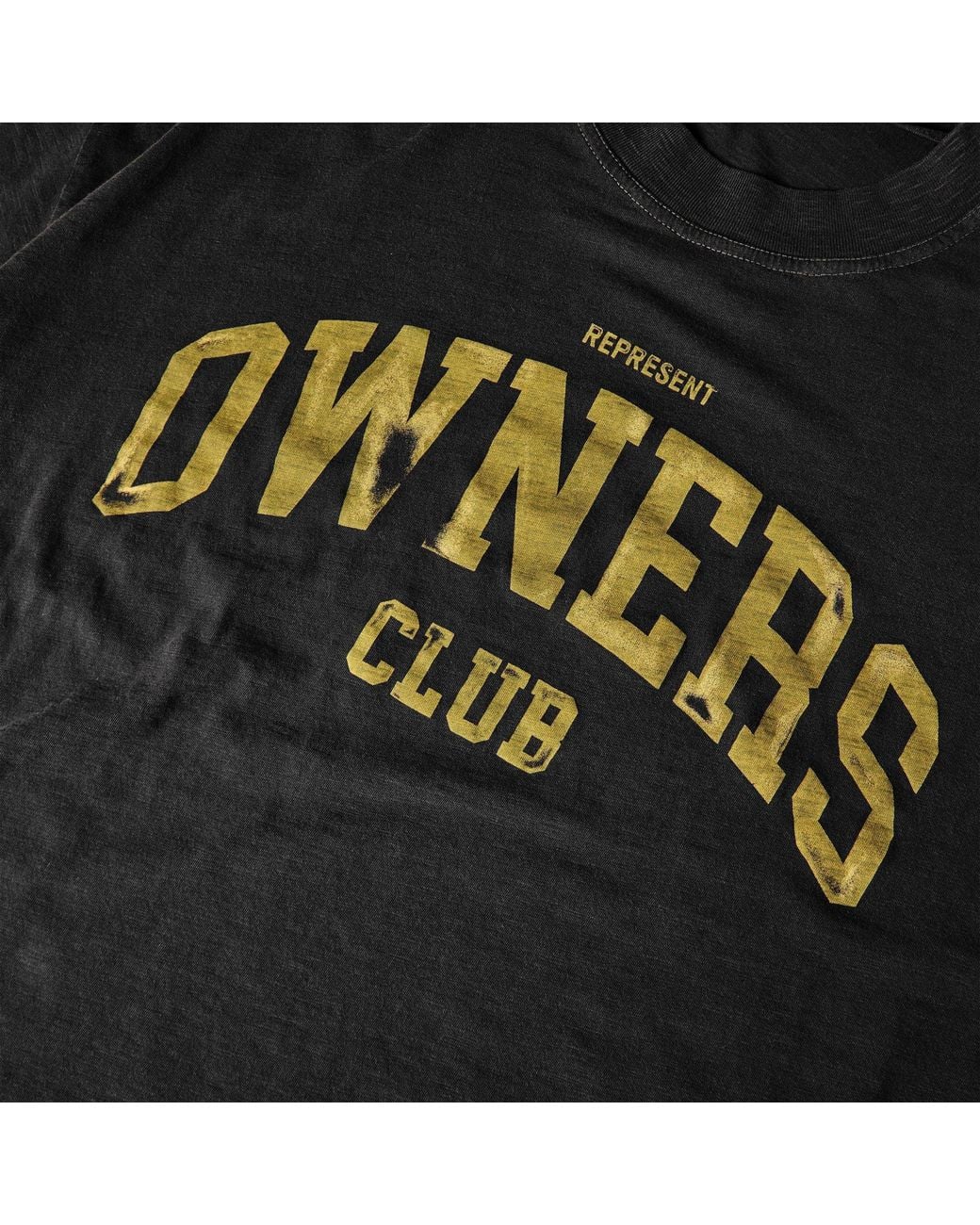 Represent Black Oversized T-Shirt for men