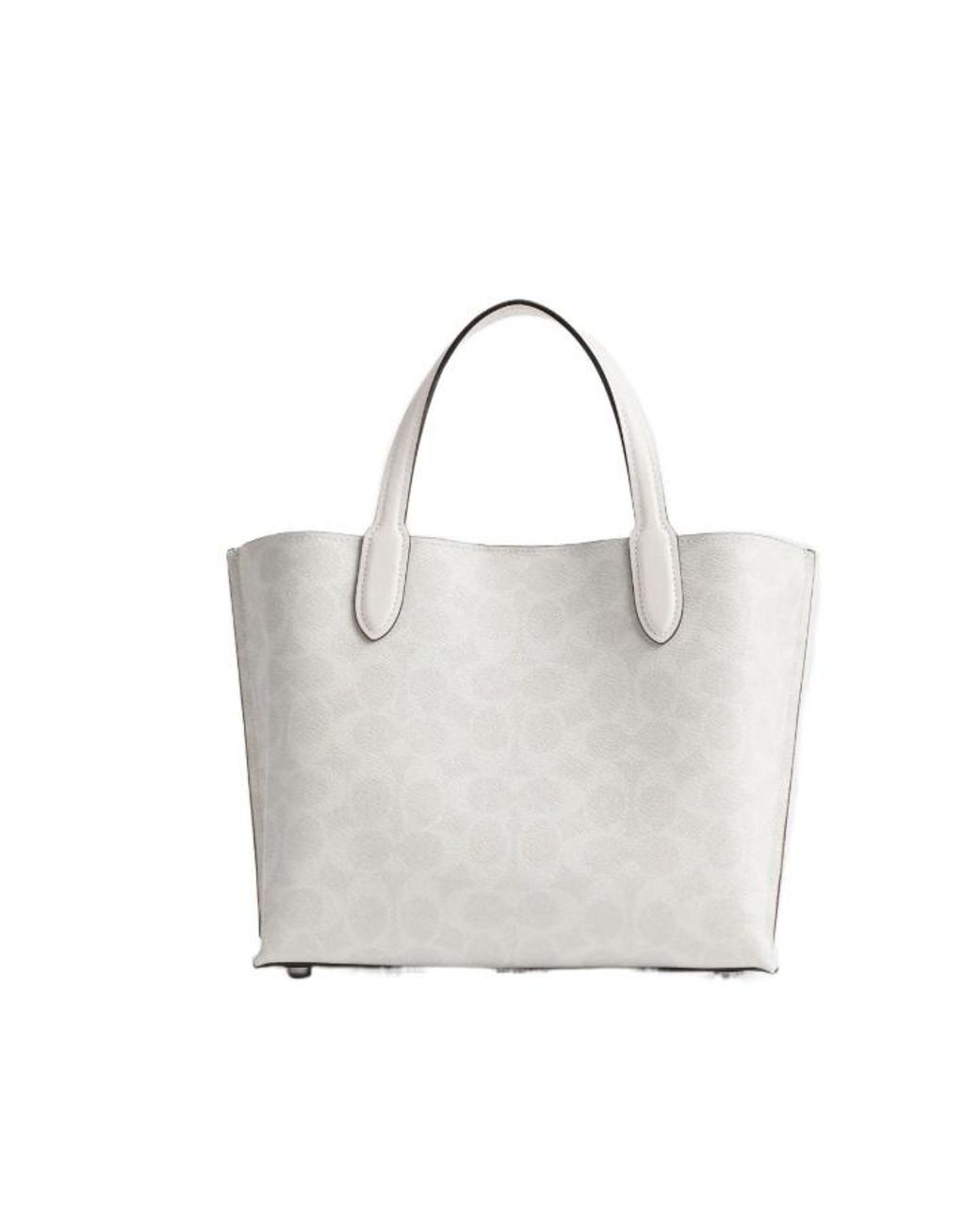COACH White Willow Tote Bag