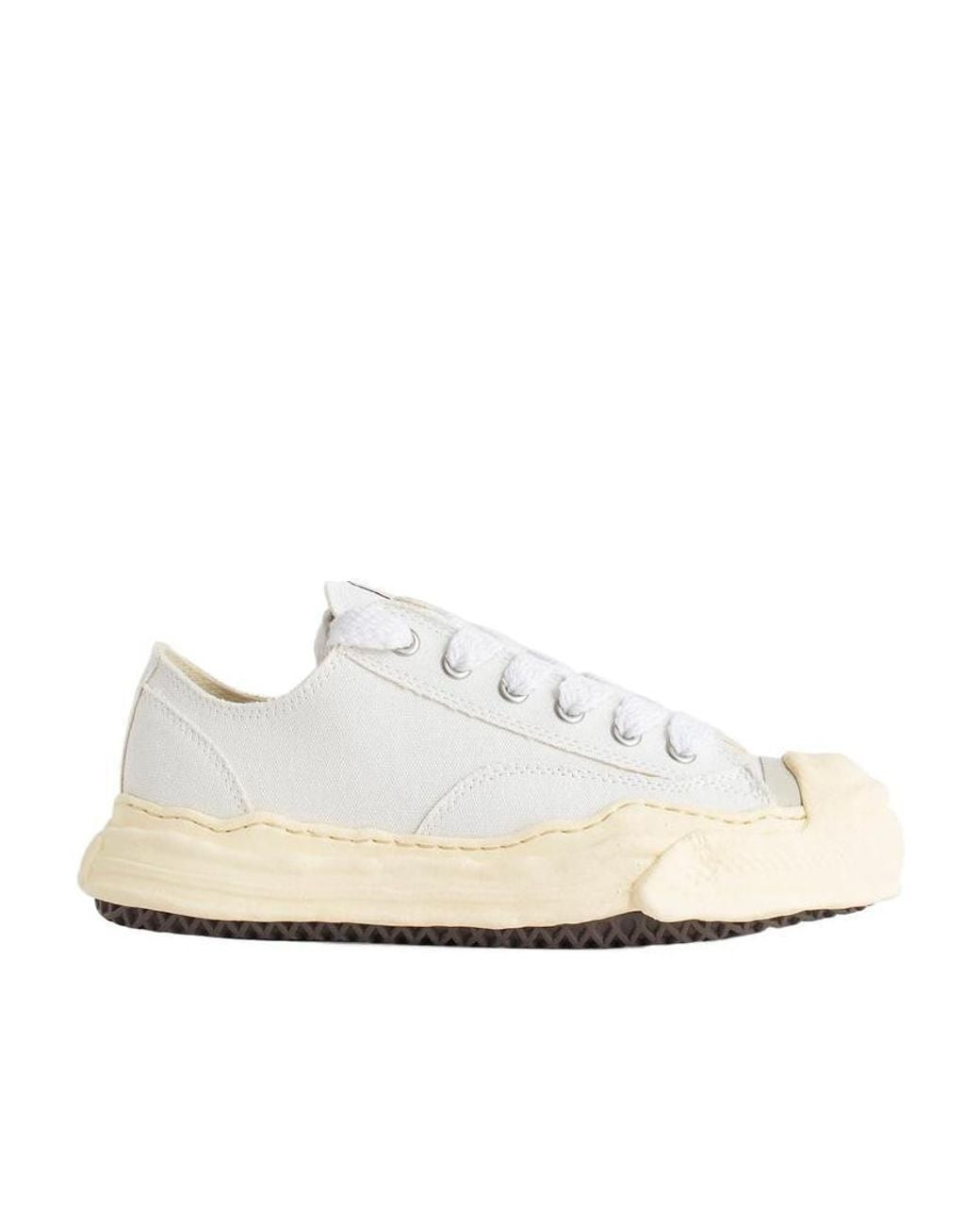 Maison Mihara Yasuhiro White Hank Lace-Up Sneakers for men