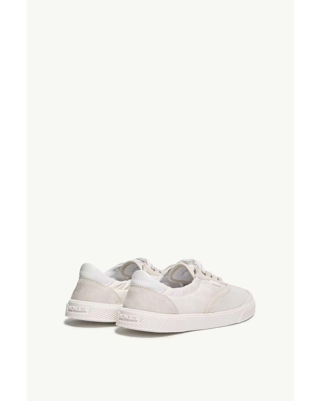 Moncler White Vera Leisure Padded Sneakers