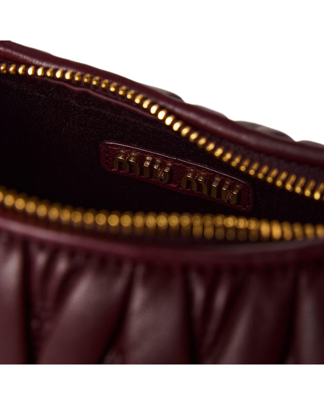 Miu Miu Red Wander Shoulder Bag