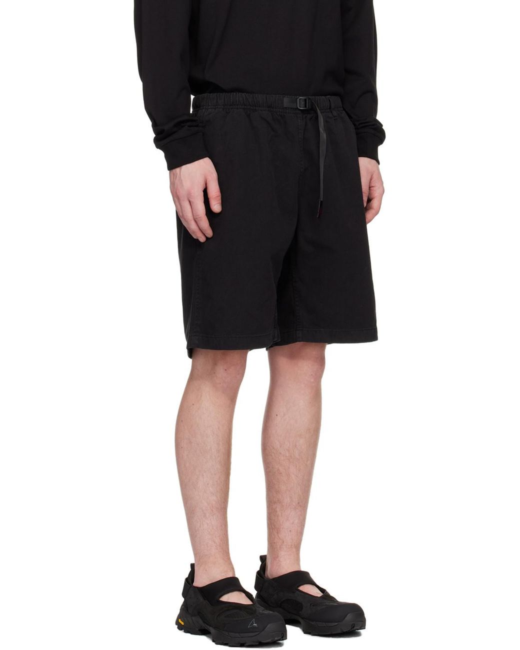 Gramicci Black G Casual Shorts for men