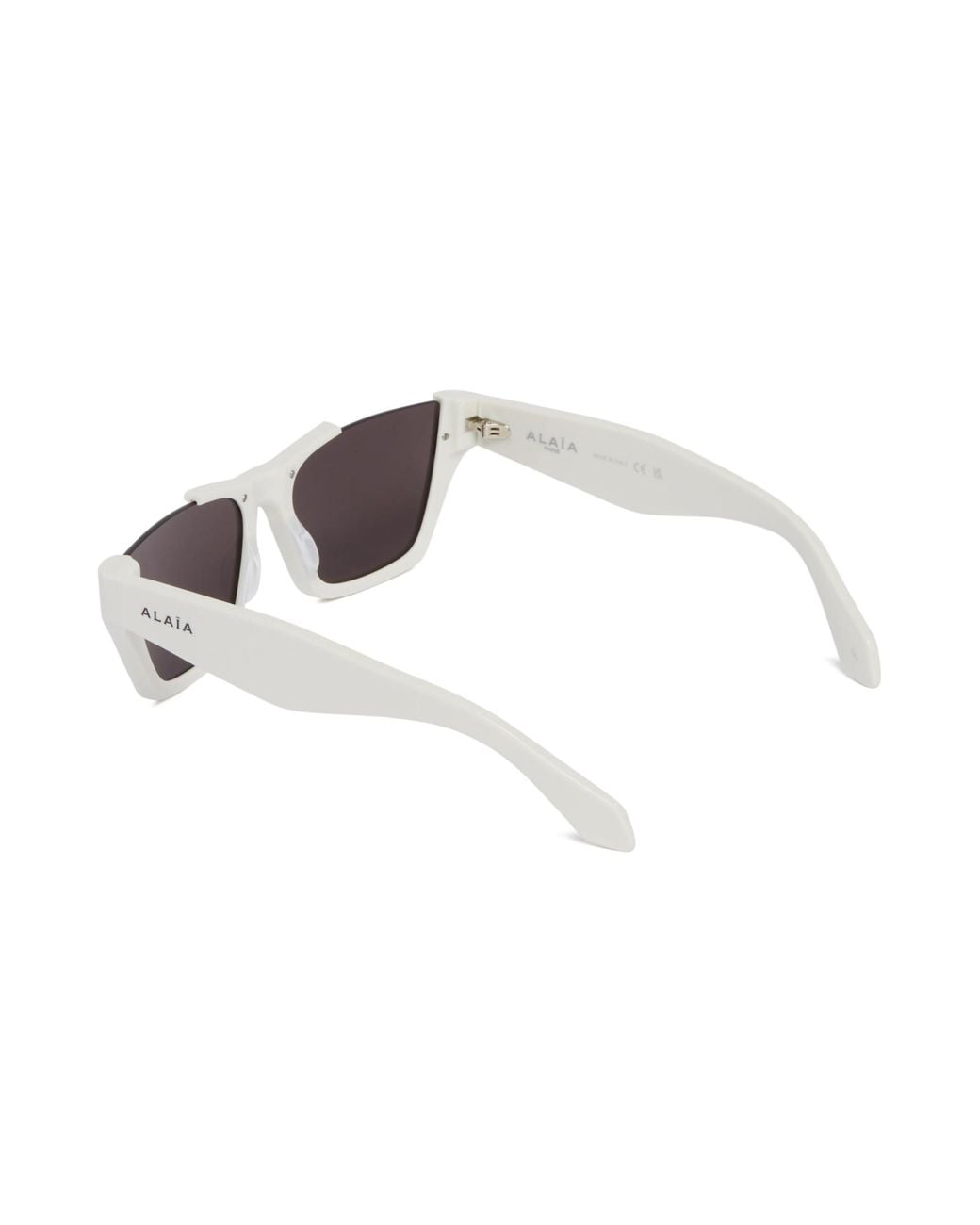 Alaïa Pink Alaïa Rectangular Frame Sunglasses