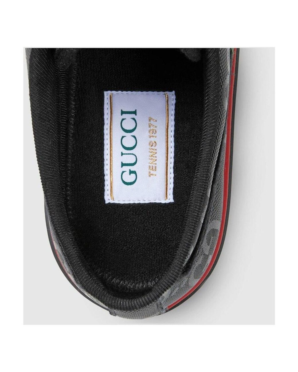 Gucci Black Off The Grid Gg Tennis 1977 Sneakers