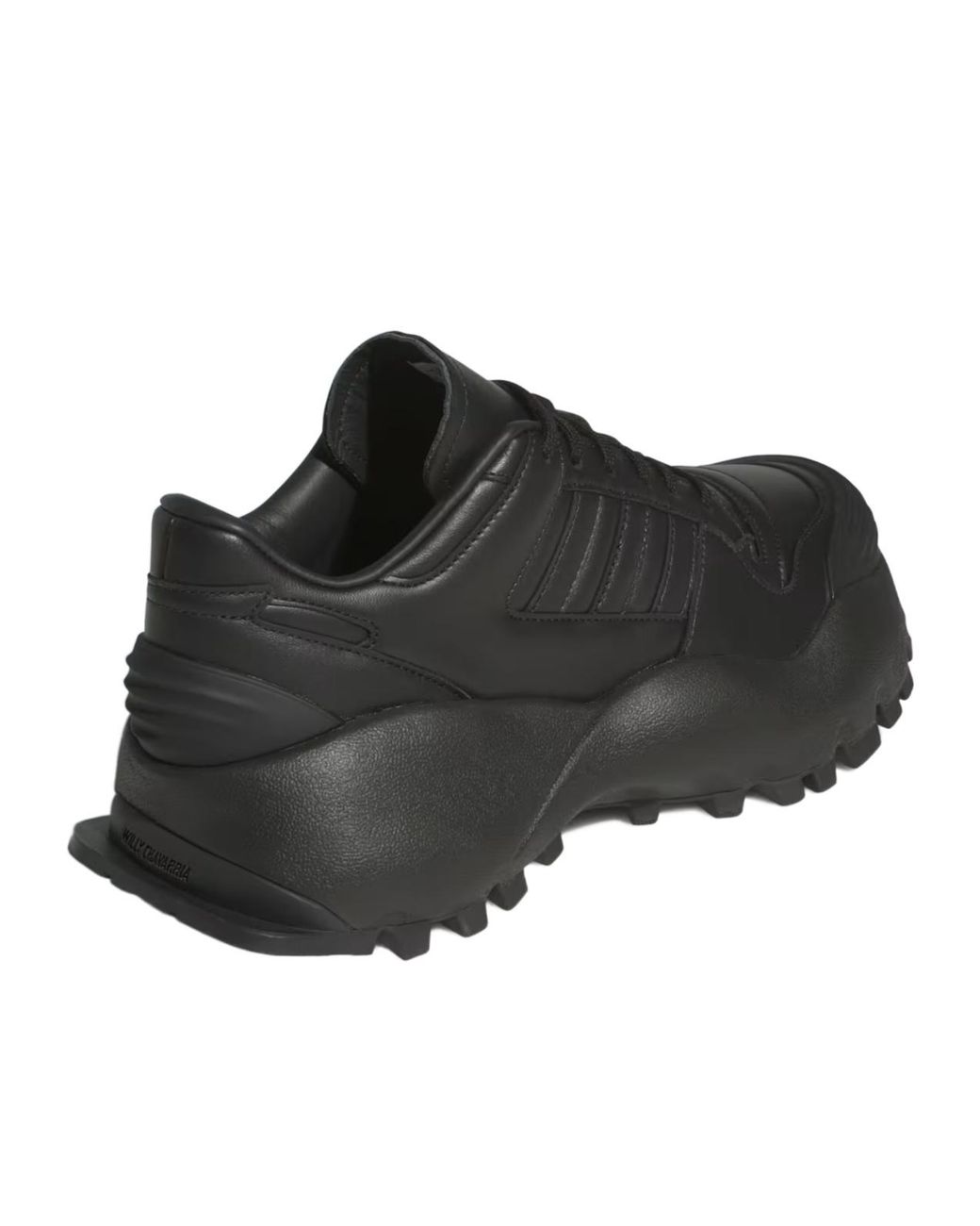ADIDAS X WILLY CHAVARRIA Black X Willy Chavarria Lace-Up Sneakers for men