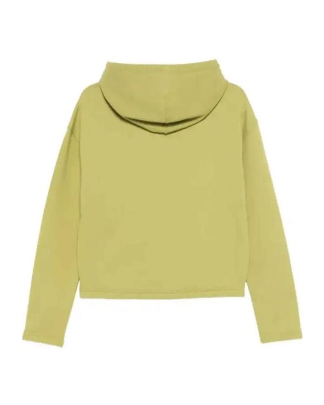 AMI Yellow Embroidered Hoodie