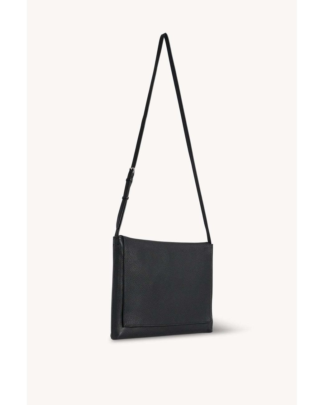 The Row White Nan Leather Crossbody Bag for men