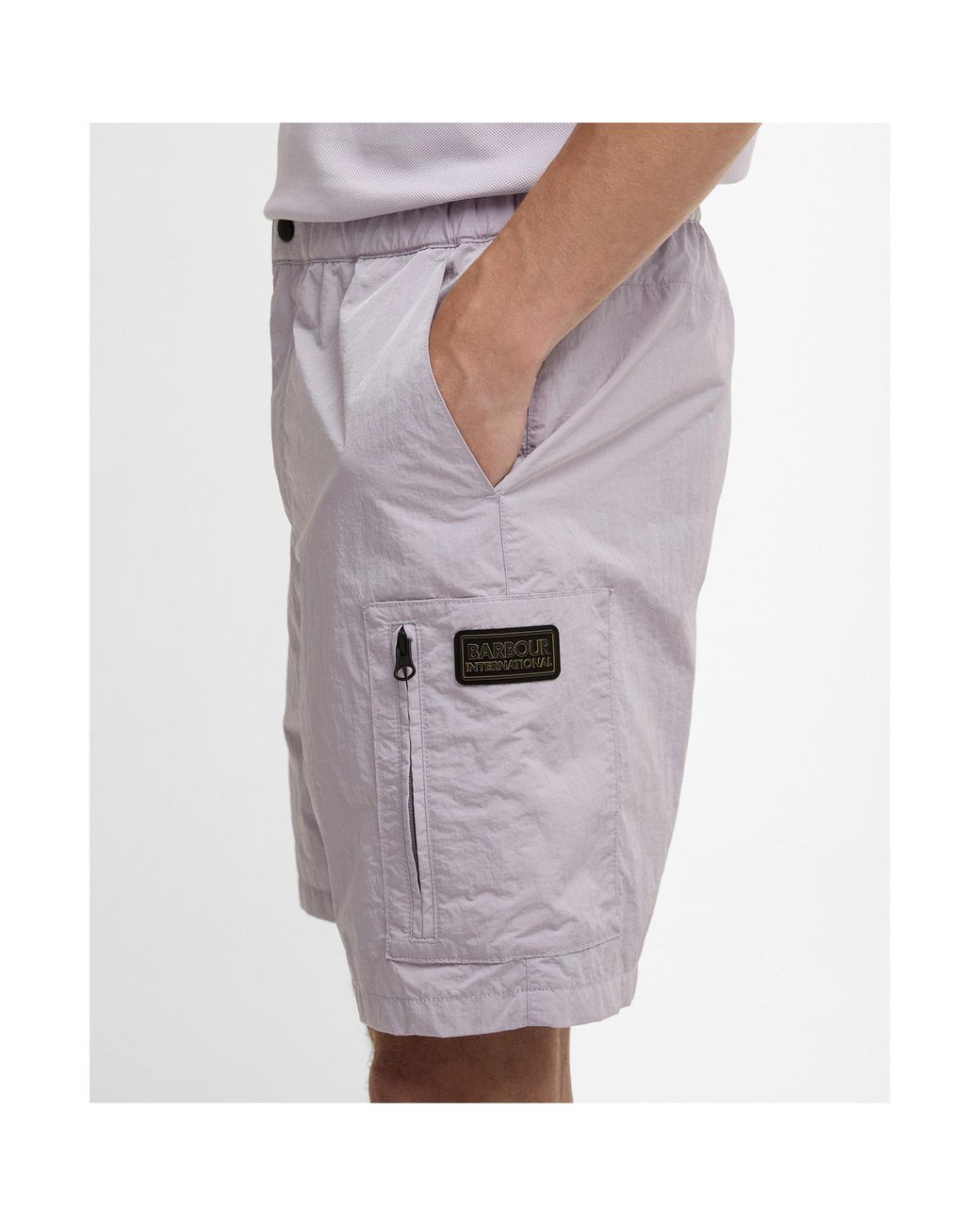 Barbour Blue Logo-Detail Shorts for men