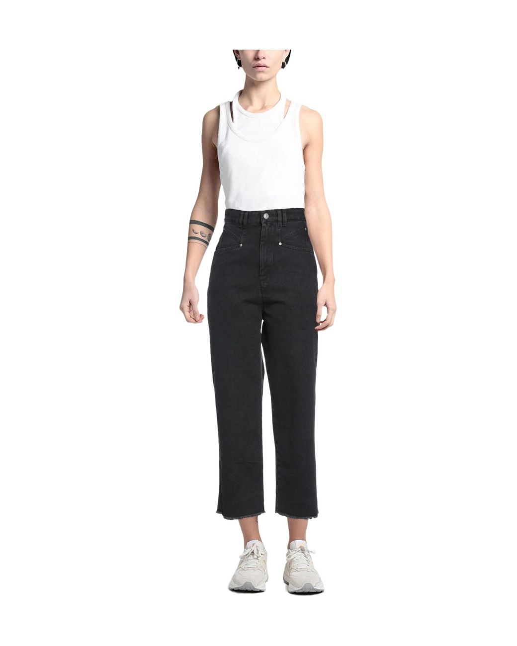 Isabel Marant Black Slim-Fit Jeans
