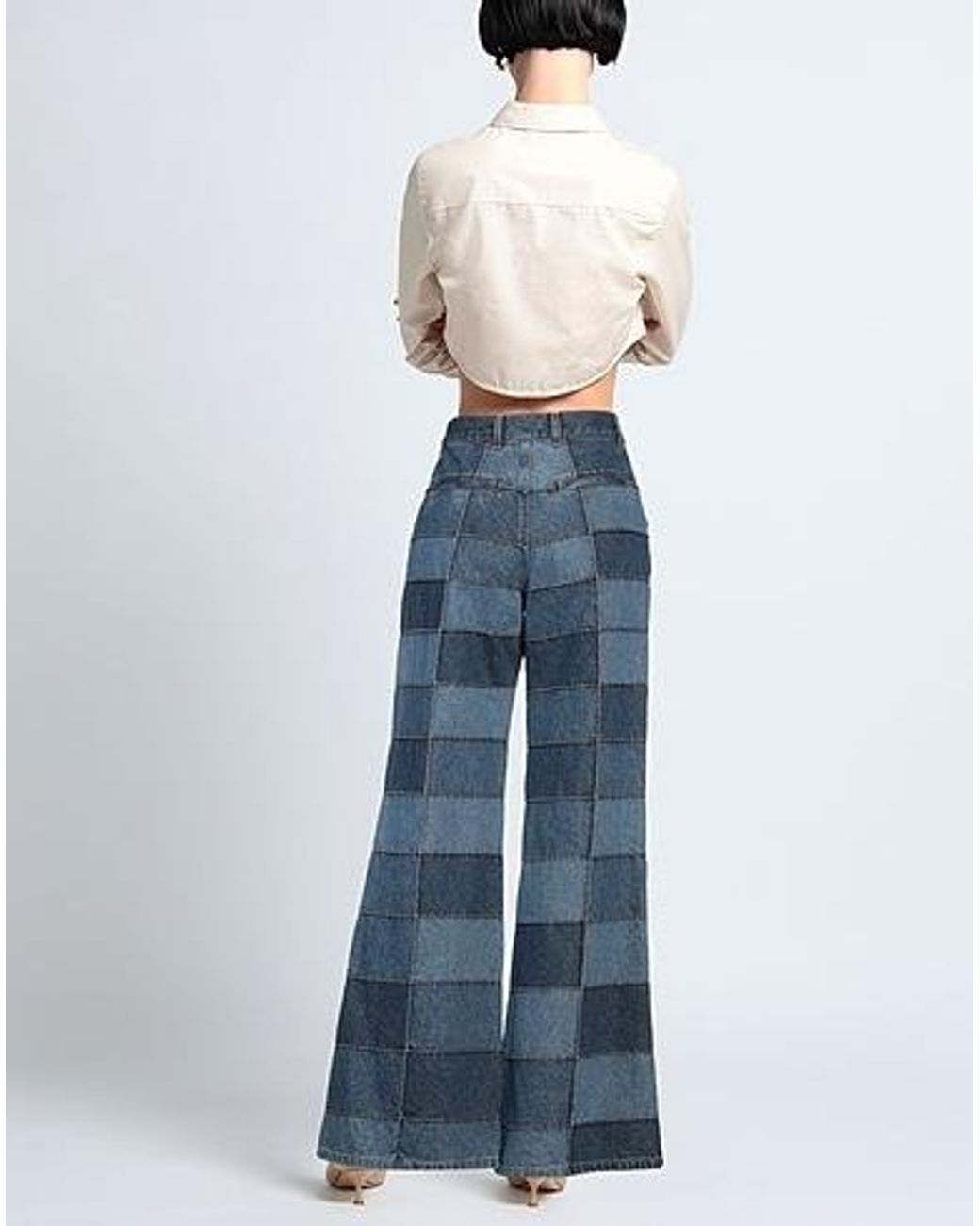 Chloé Blue Loose Jeans