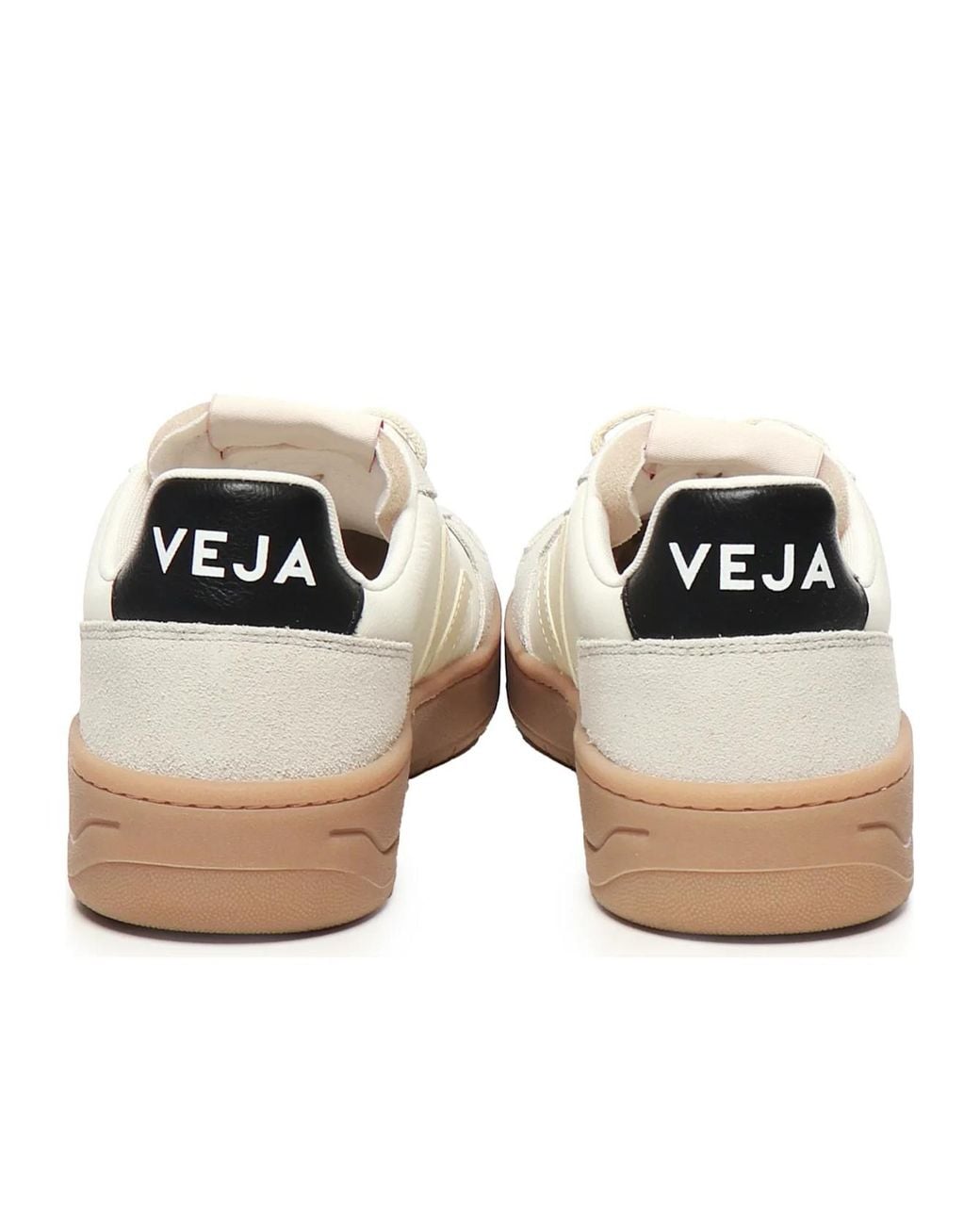 Veja White V-82 Lace-Up Sneakers for men
