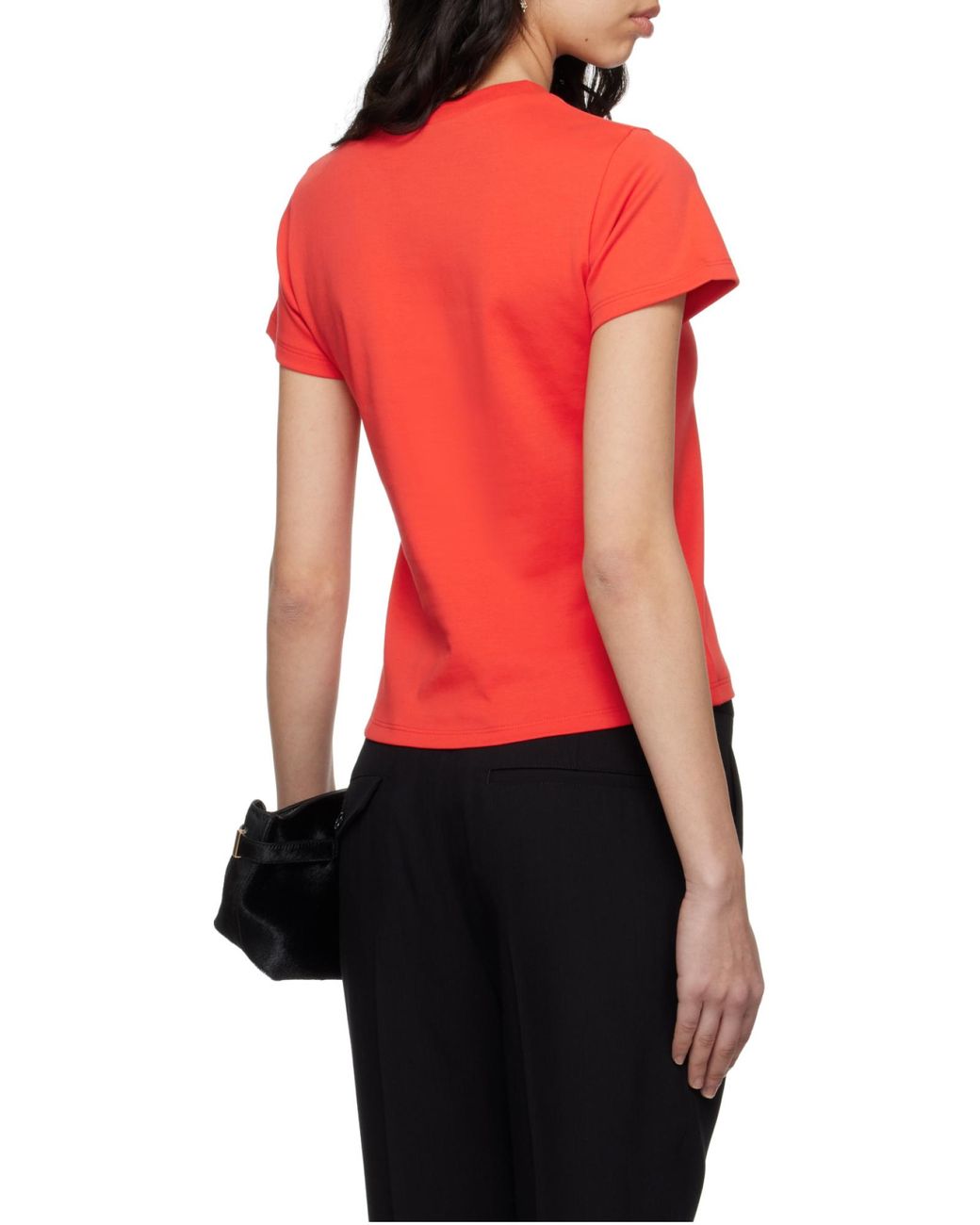 McQueen Skull Embroidered Crewneck T-Shirt