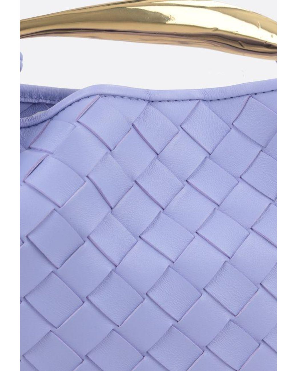 Bottega Veneta Blue Intrecciato Mini Sardine Bag