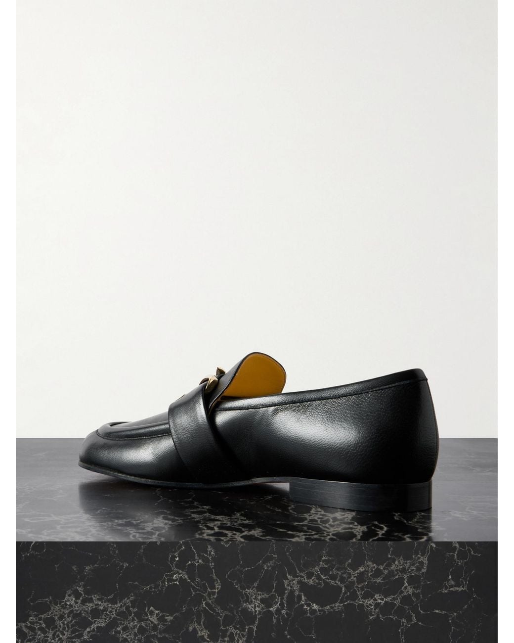 Proenza Schouler Black Decorated Loafers