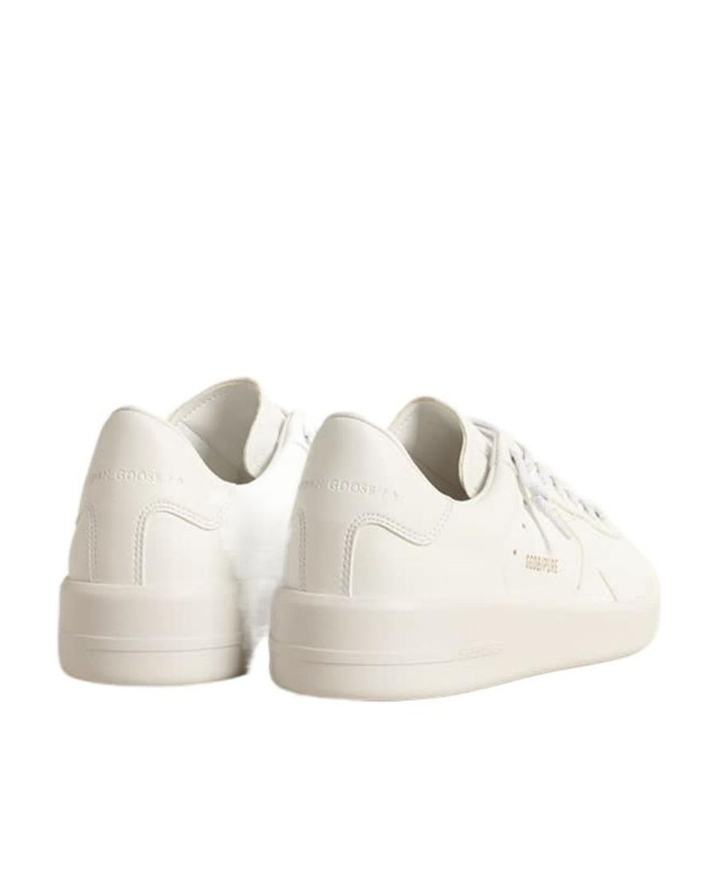 Golden Goose Deluxe Brand White Purestar Sneakers for men