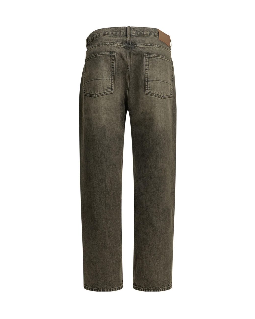 Our Legacy Green Third Cut Straight-Leg Jeans for men
