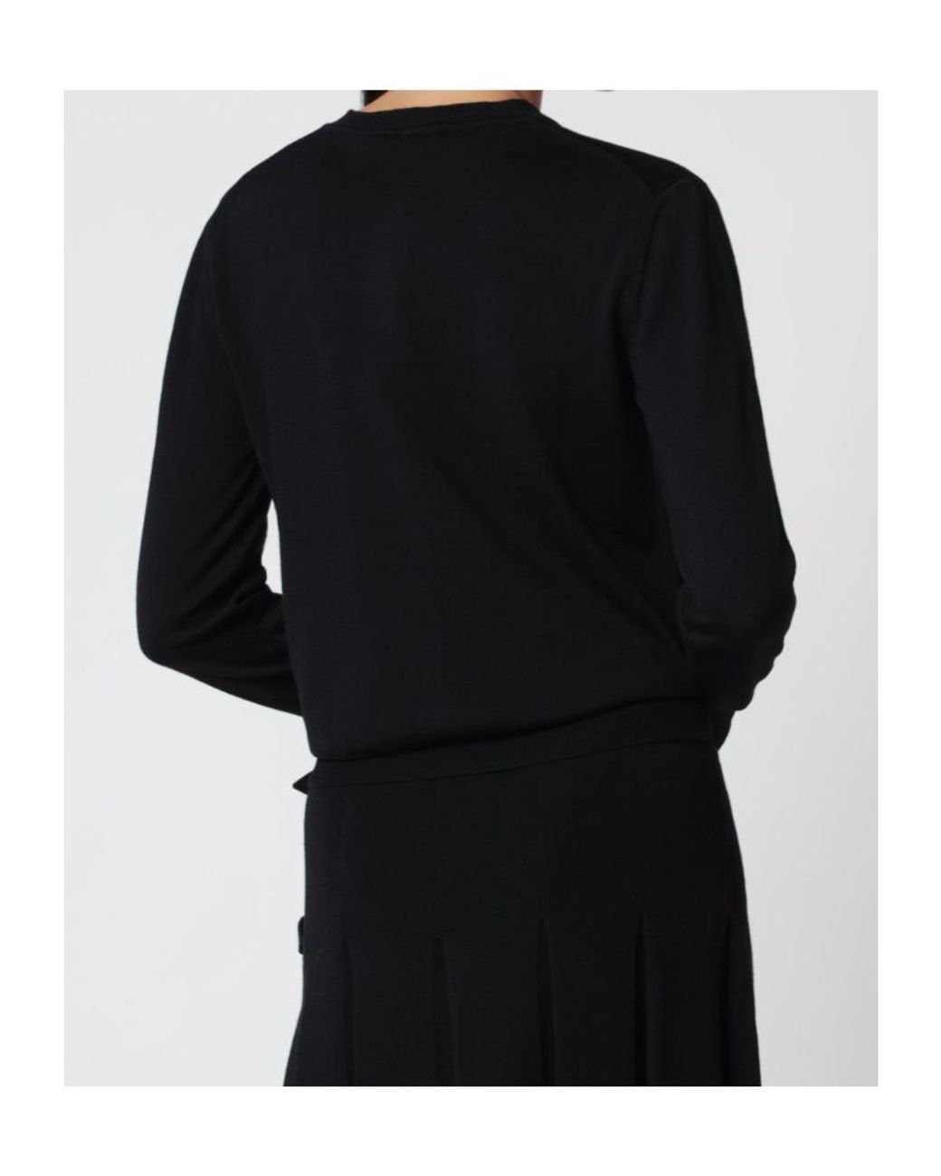 Vivienne Westwood Black Orb Button-Up Cardigan