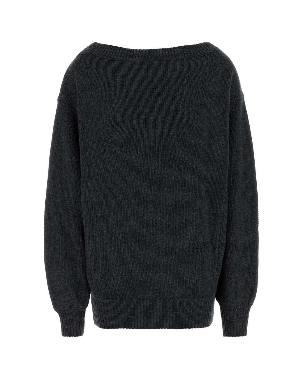 MM6 by Maison Margiela Blue Knitted Dress