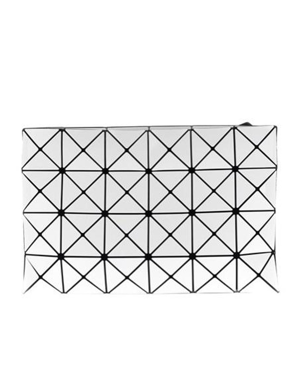 Issey Miyake Black Geometric Pattern Crossbody Bag