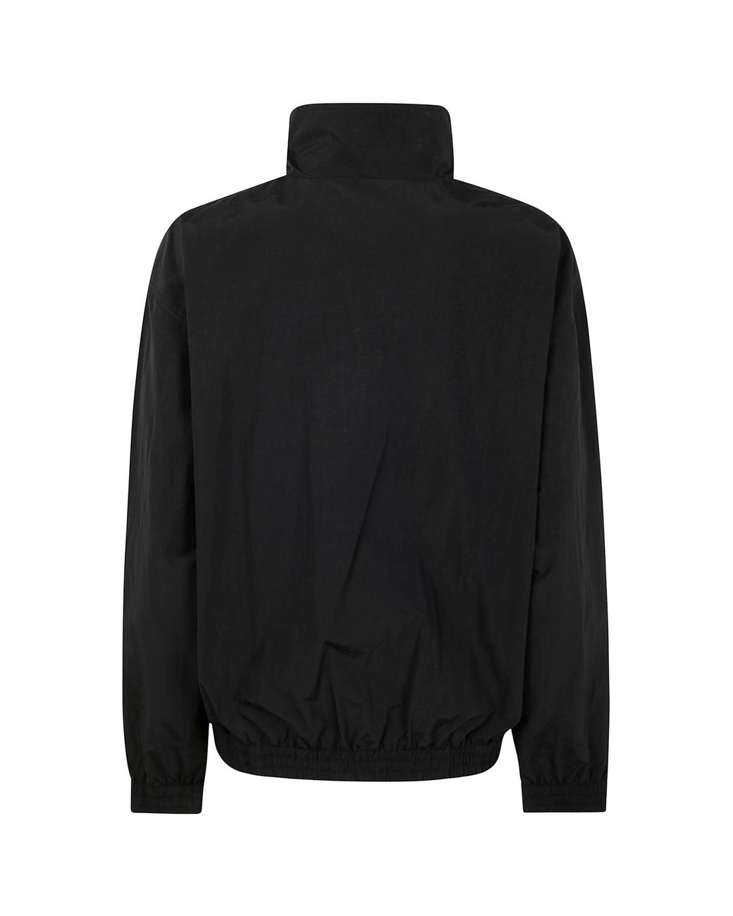 MARINE SERRE Black Stand Collar Casual Jacket
