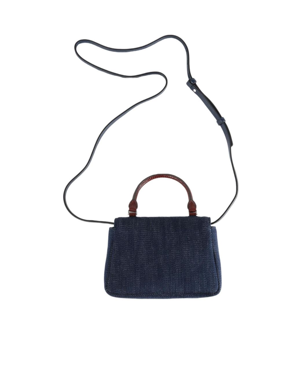 Tory Burch Blue Flap Shoulder Bag