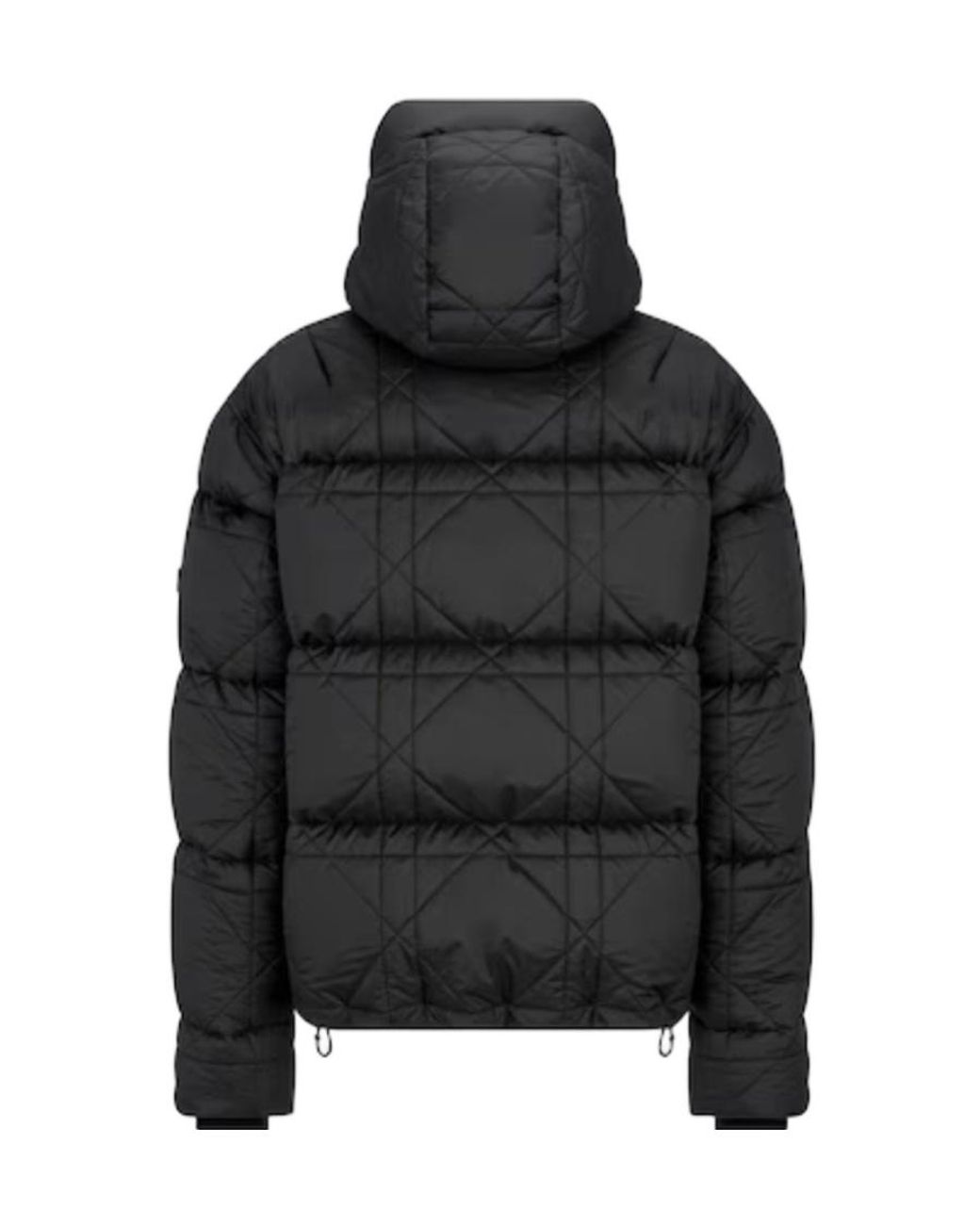 Dior Black Homme Cannage Puffer Jacket for men