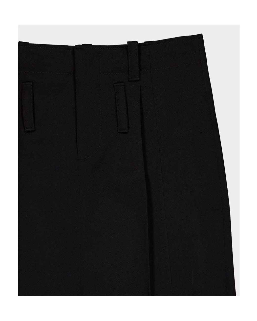 Marni Black Belted Skirt
